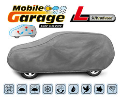 Pokrowiec na samochód MOBILE GARAGE - rozmiar L suv-off-road - opis graficzny