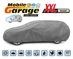 Pokrowiec na samochód MOBILE GARAGE - rozmiar XXL kombi - opis graficzny.