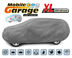 Pokrowiec na samochód MOBILE GARAGE - rozmiar XL suv-off-road - opis graficzny